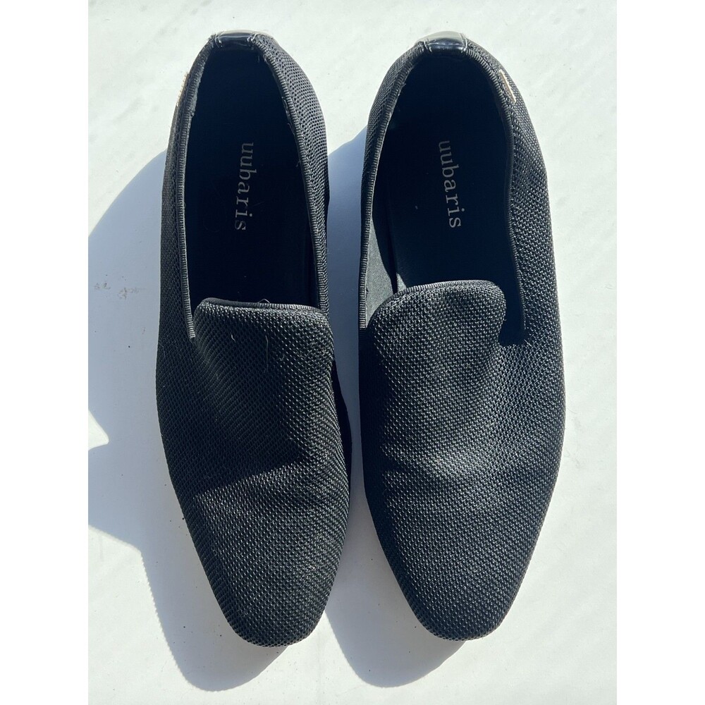 Uubaris Driving Loafers Men 14 Black Knit Semi Formal Tuxedo Casual Dress Shoes